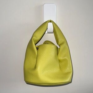 Lime Green Textured Women's Bag